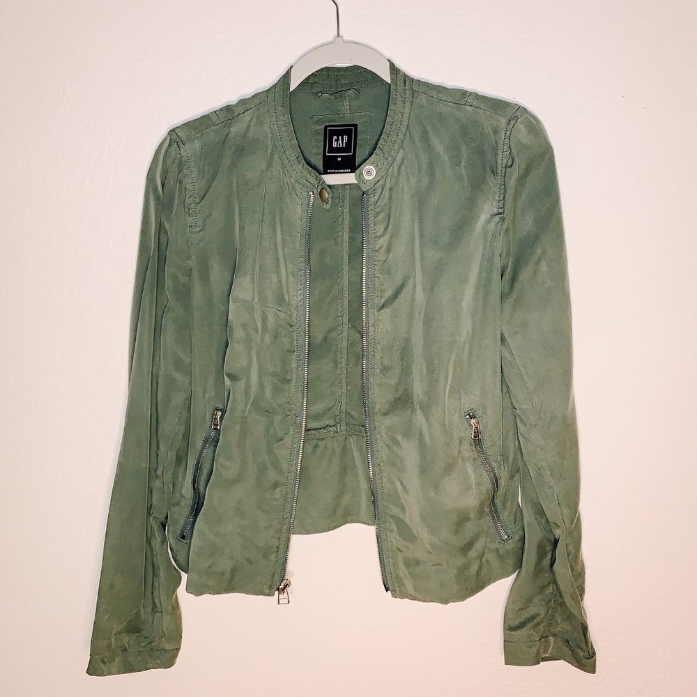 Gap Green Jacket, Sz M, like NWOT